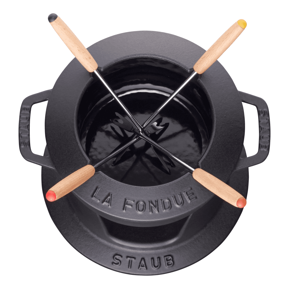 Fondue set, 16cm, Black