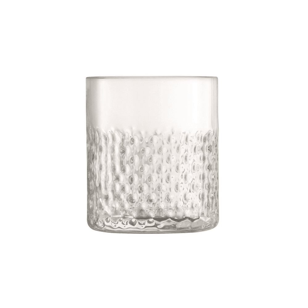 Wicker Set of 2 tumbler glasses, 330ml, clear