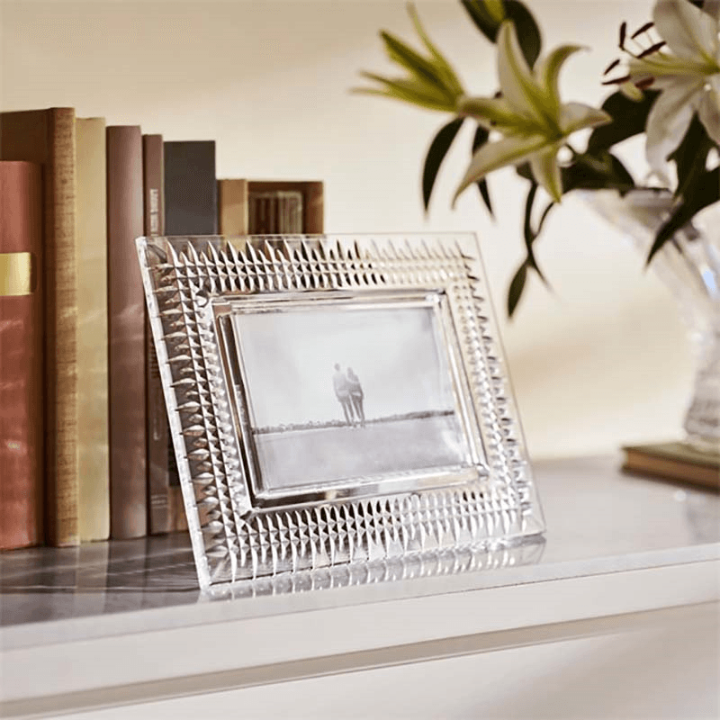 Lismore Diamond Picture Frame, 4" x 6", Clear
