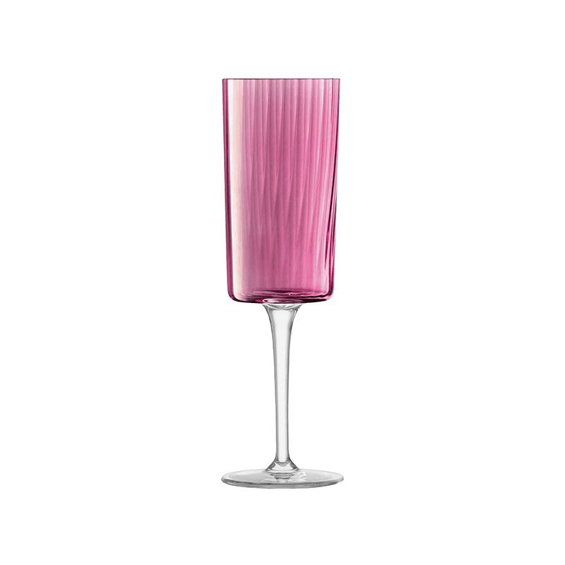 Gems Set of 4 Champagne Flutes, 210ml, Garnet
