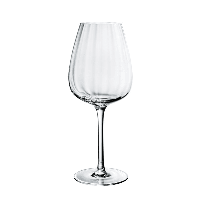 Rose Garden Red Wine Goblet Set of 4, 200ml, Clear