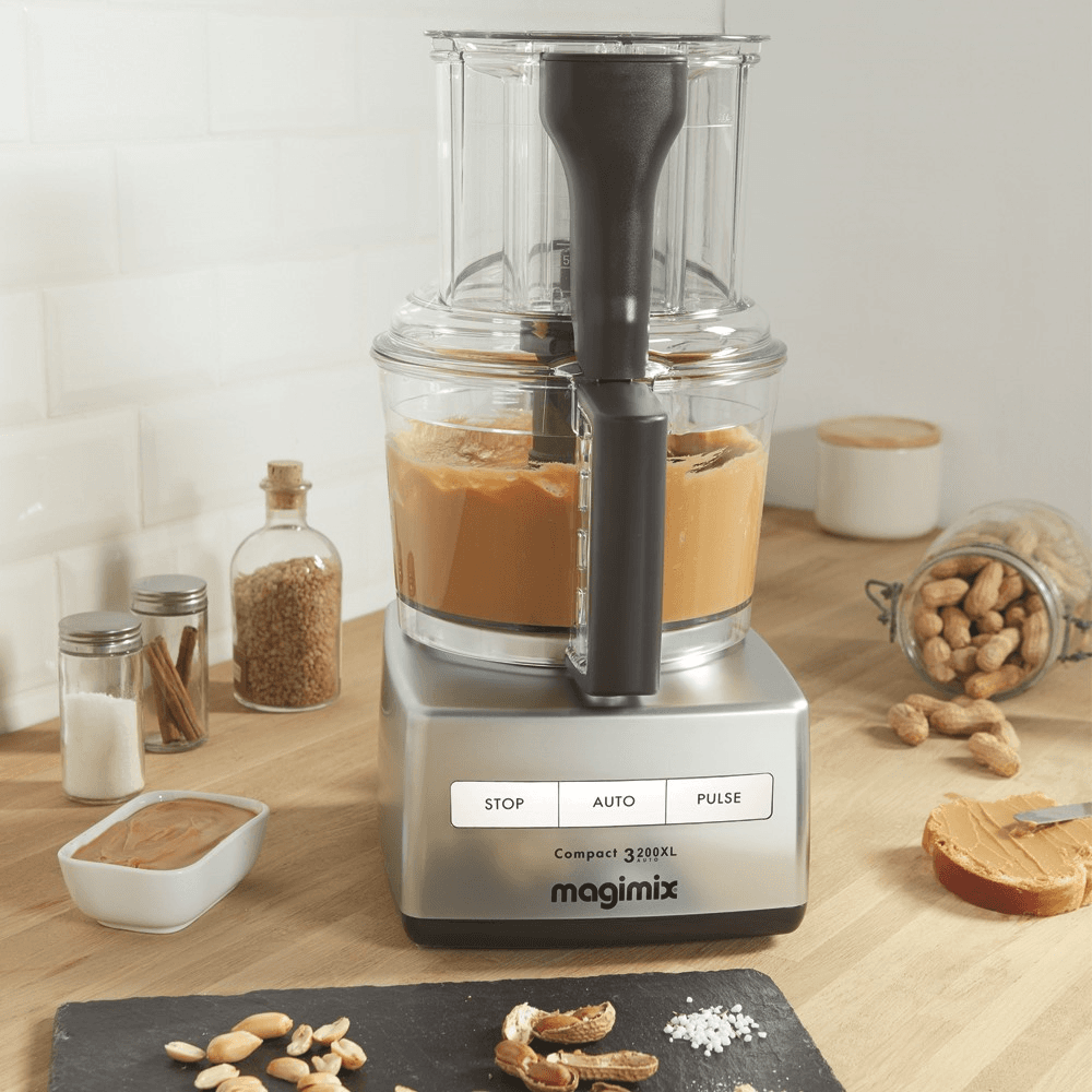3200 XL Food processor - 18371, 650W - 2.6 litre, Satin