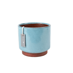 Image showing the Malibu Planter, Large, Blue product.