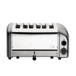 Image showing the Classic Vario 6 slot toaster, Metallic Silver product.