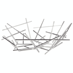 Image showing the Blow Up by Fratelli Campana Basket, 33cm, Stainless Steel product.