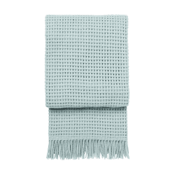 Image showing the Basket Plaid Throw, H200cm x W130cm, Lagoon product.