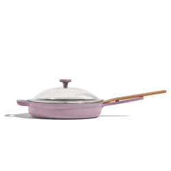 Image showing the Cast Iron Always Pan, Lavender product.