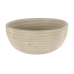 Image showing the Round banneton basket, 20 x 8cm, Natural Cane product.
