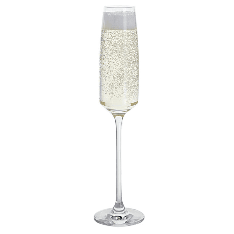 Elevate Set of 2 Flutes, 170ml, Clear