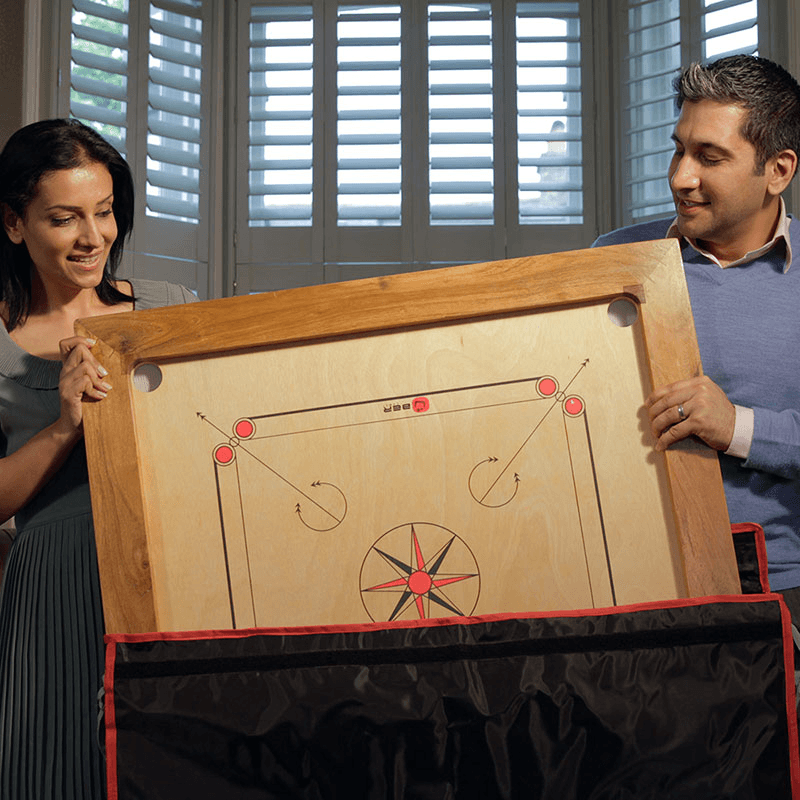 Tournament Carrom Board Set