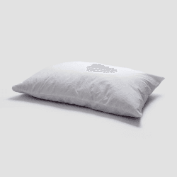 Image showing the Washed Cotton Percale Pair of Standard Pillowcases, White product.