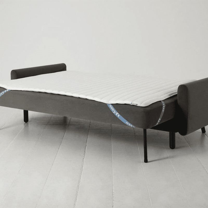 Model 04 3 Seater Velvet Sofa, Elephant