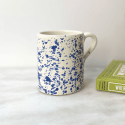 Image showing the Splatter Mug, H10cm, Blueberry product.
