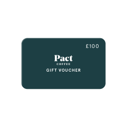 Image showing the £100 Pact Coffee Gift Voucher product.