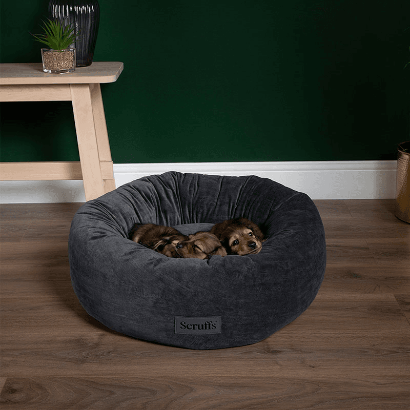 Oslo Ring Bed, 55cm, Stone Grey