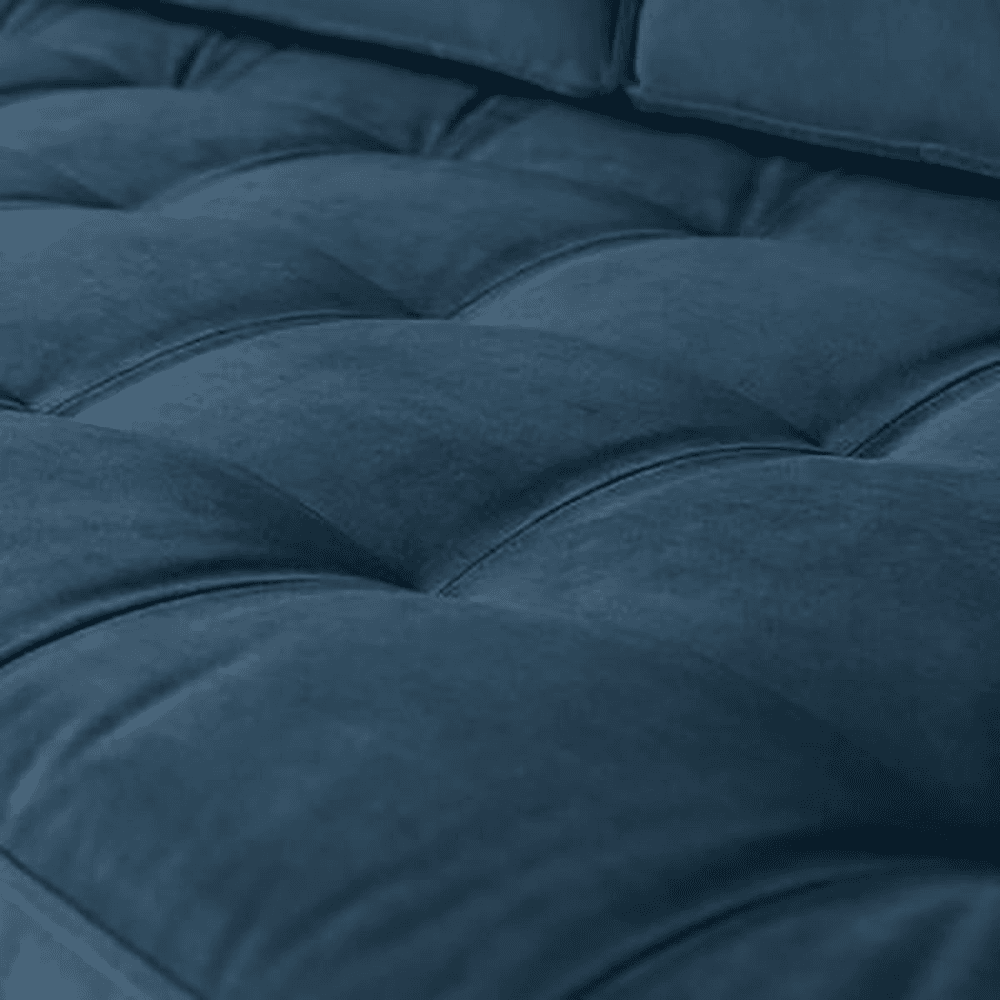 Model 02 3 Seater Velvet Sofa, Teal
