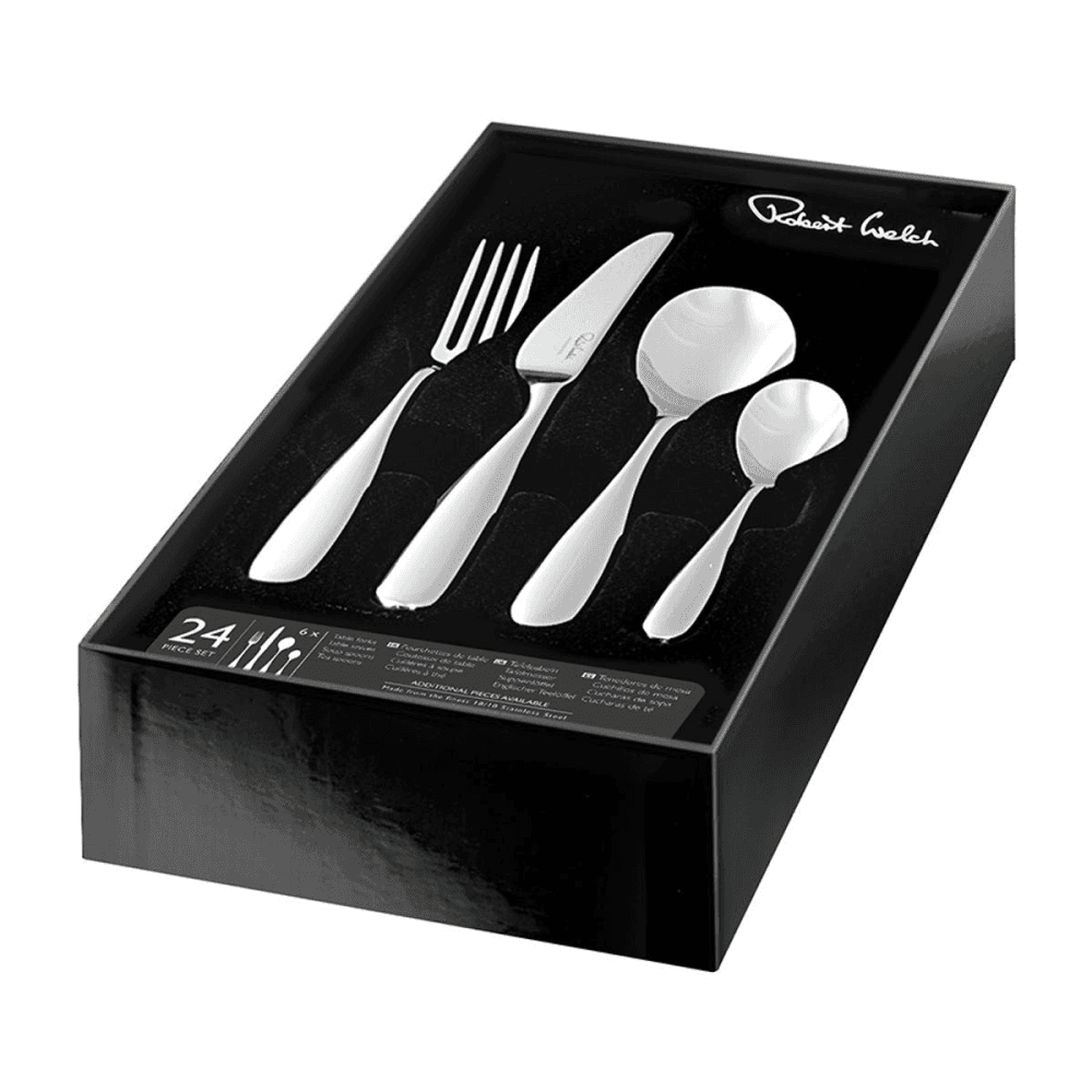 Stanton Bright 24 piece cutlery set, Stainless Steel