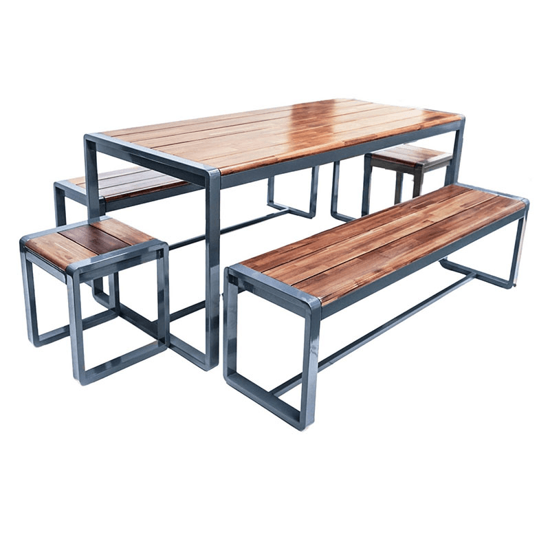 Spitalfields 5 Piece Furniture Set, Brown/Grey
