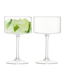Image showing the Otis Champagne/Cocktail Glass Set of 2, 280ml, Clear product.