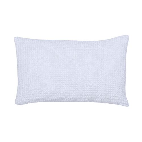 Maia Cushion, 30 x 50cm, White