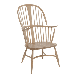 Image showing the Originals Chairmakers Chair, L.Ercolani by Ercol, H111 x W60 x D63cm, Natural product.