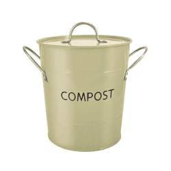 Image showing the Compost pail, 26 x 20cm, Sage product.