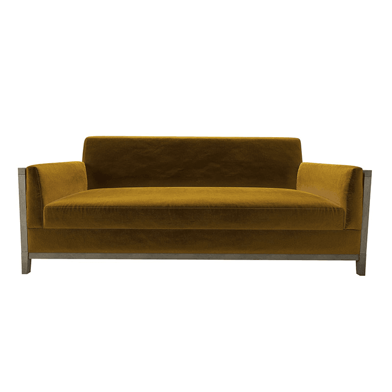 Chester Three Seater Sofa, Nefetti Gold