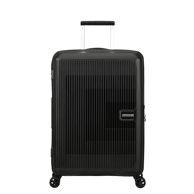 Aerostep Suitcase, H67 x L46 x W26/29cm, Black