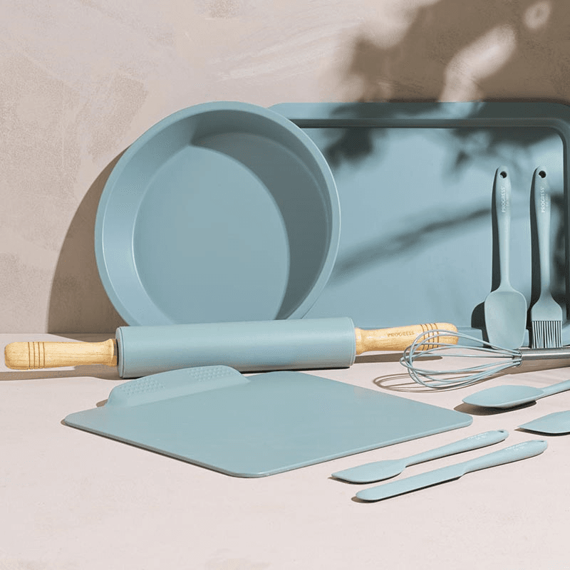 Non-Stick Round Pan Cake Tin, 28cm, Teal