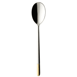 Image showing the Ella Sugar/ ice cream spoon, Stainless Steel With Partial Gold Plate product.
