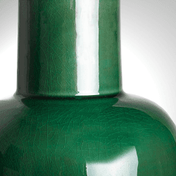 Image showing the Lolita Medium table lamp - base only, H44 x W18cm, Emerald Green product.