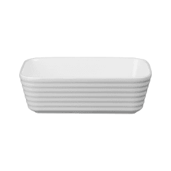 Image showing the James Martin Cook Rectangular Dish Small, Soft Grey product.