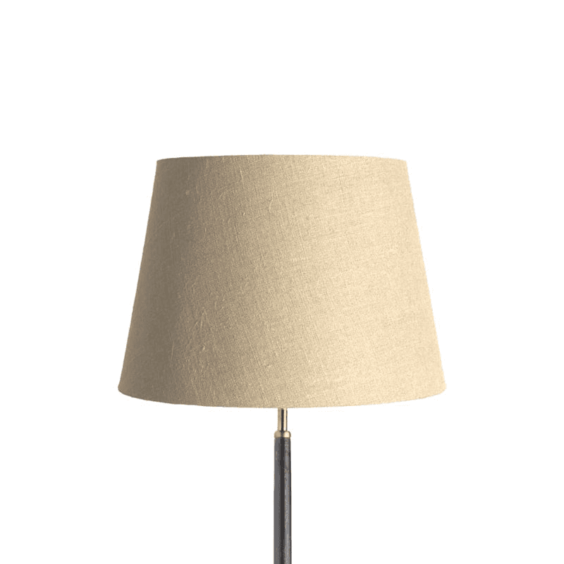 Straight empire Shade, 40cm, natural linen