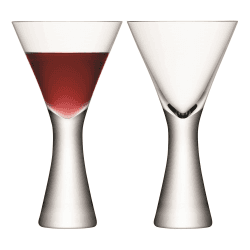 Image showing the Moya Pair of wine glasses, 395ml, clear product.
