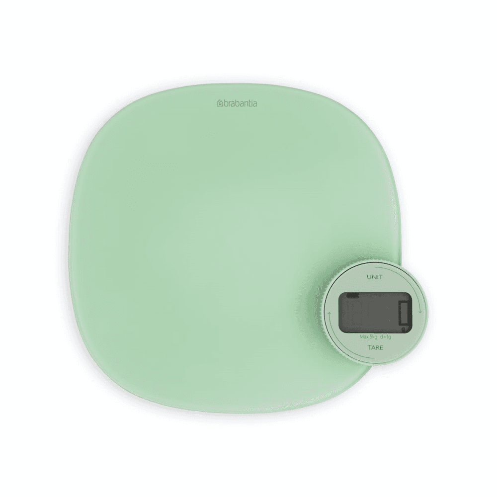Tasty+ WindUp Digital Kitchen Scales, Jade Green
