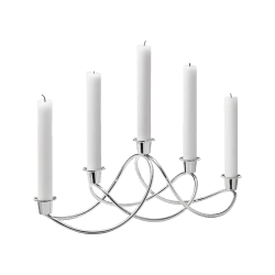 Image showing the Harmony Candleholder, Stainless Steel product.