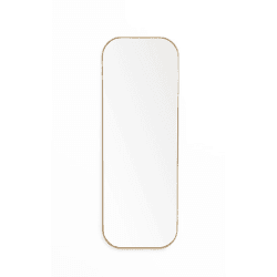 Image showing the Gaze Mirror, H114 x W41cm, Oak product.