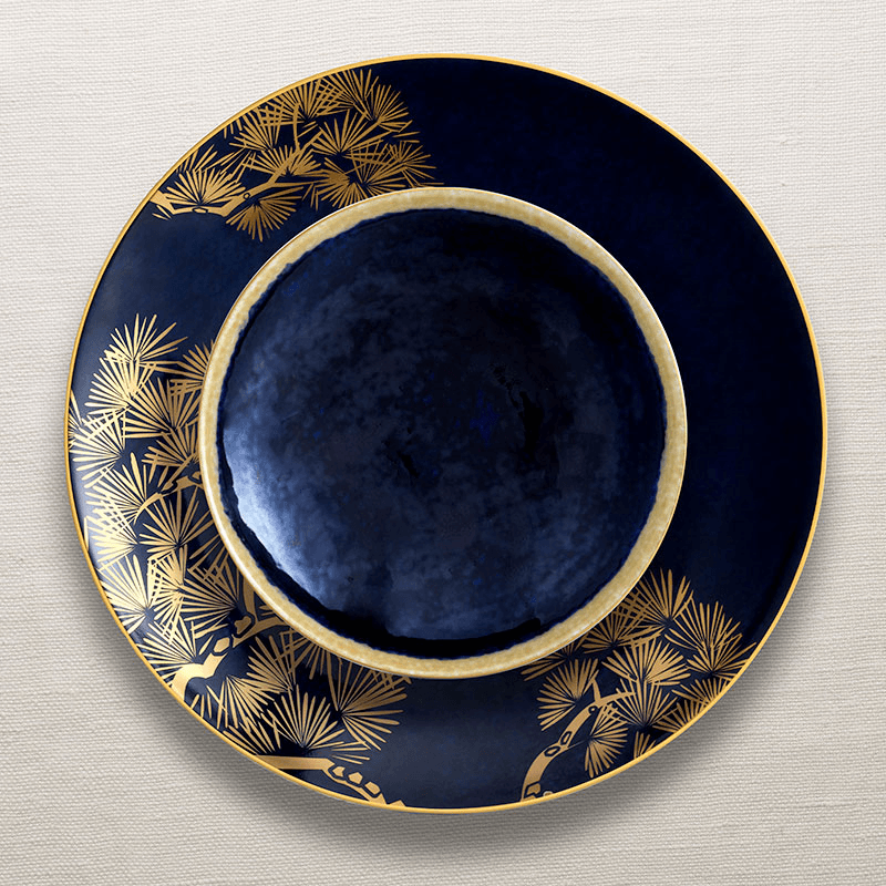 Zen Dessert Plate, D20cm, Forest