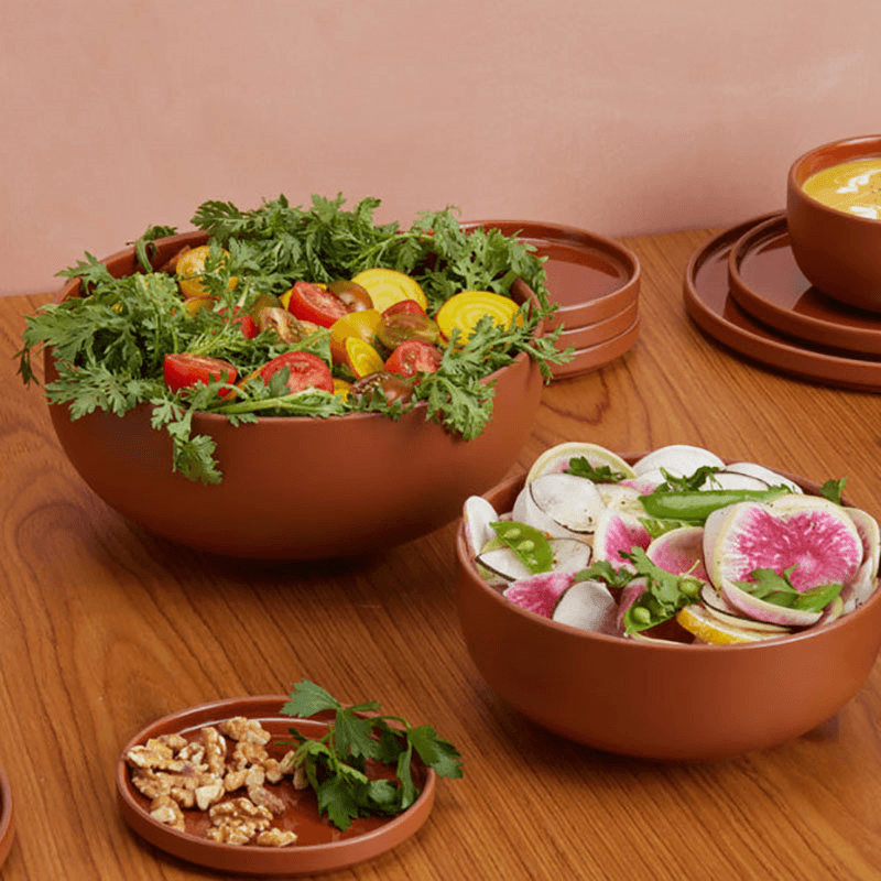 Serving Bowls, Terracotta