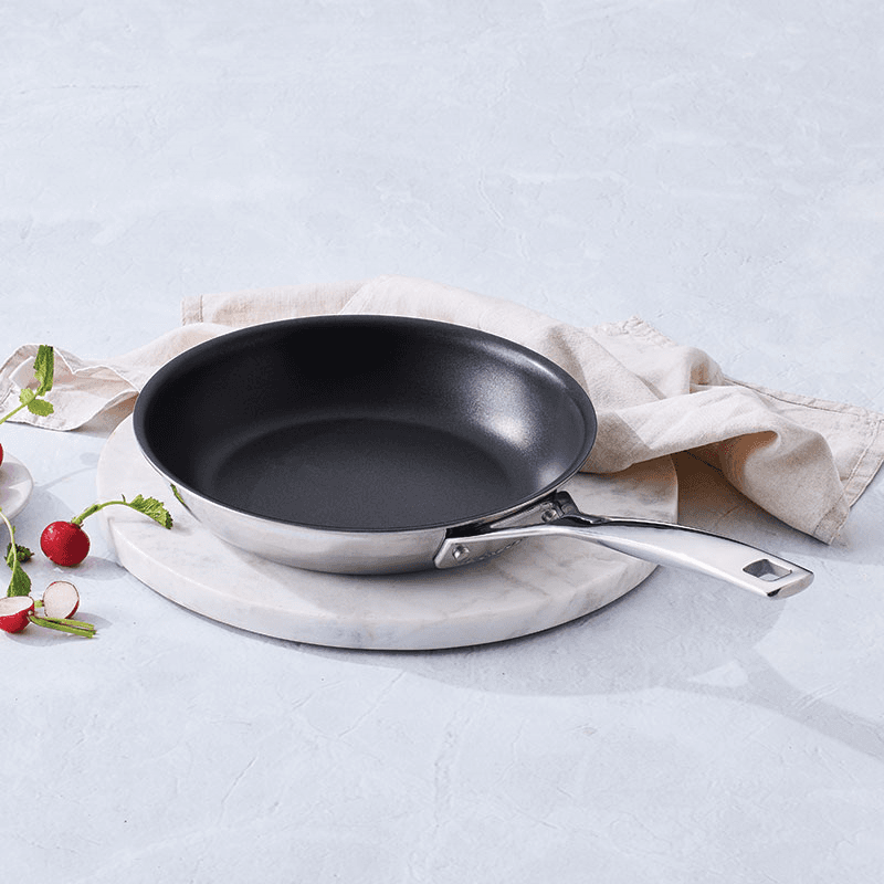 Classic 3-ply Non-Stick Omelette Pan, 20cm, Stainless Steel