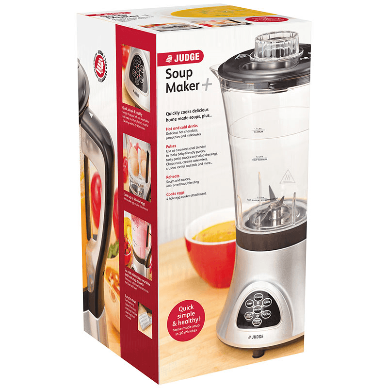 Soup Maker, 1.7L, Stainless Steel