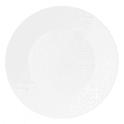 Image showing the Strata Charger plate, 33cm, white product.