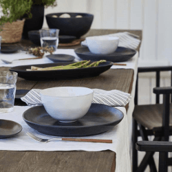 Image showing the Livia Set of 6 Fruit Bowls, D13cm, Gloss White product.