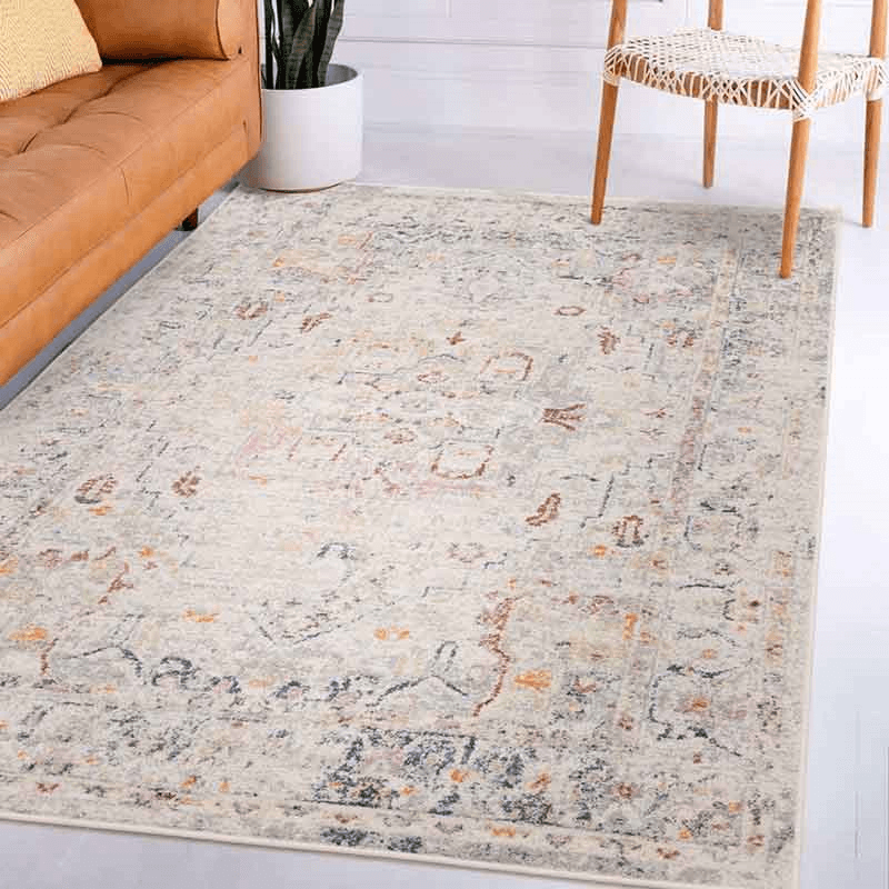 Flores Traditional Persian Laleh Rug, 120 x 170cm, Multi