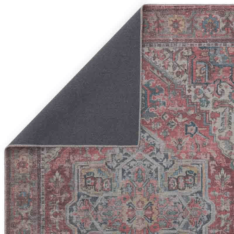 Kaya Traditional Classic Iman Rug, 120 x 170cm, Red, Blue, Multi