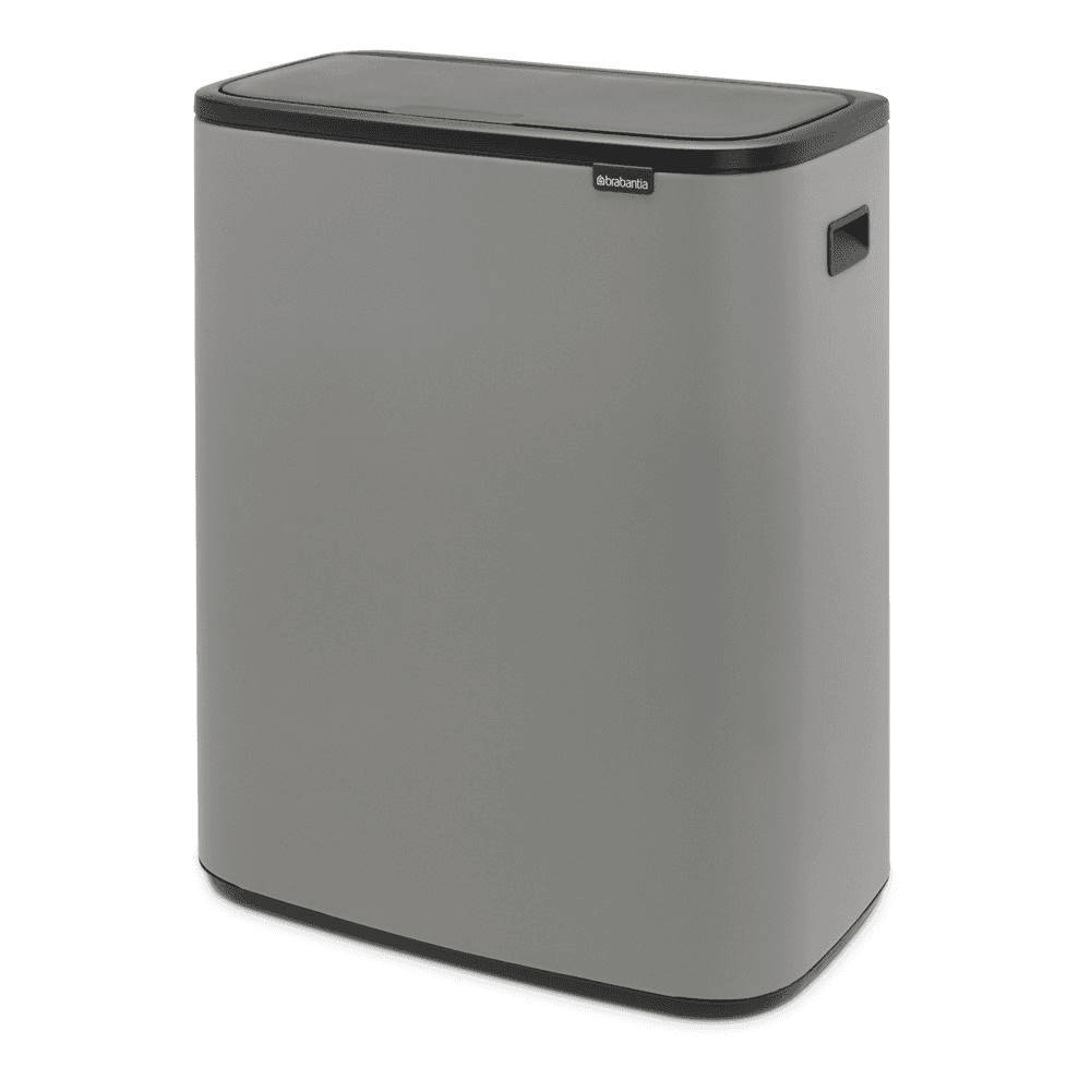 Bo Touch bin, 30 litre, Mineral Concrete Grey