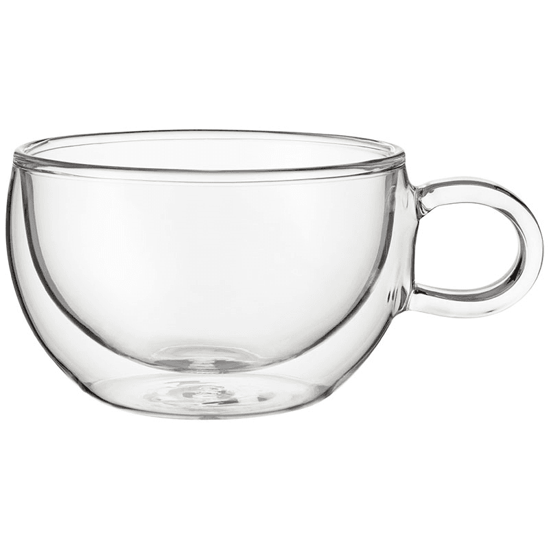 Duo Form Cappuccino Glass Set, 250ml