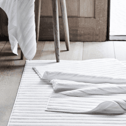 Image showing the Hydrocotton Bath mat, 70 x 110cm, White product.