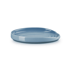 Image showing the Stoneware Oval Spoon Rest, 15cm, Chambray product.