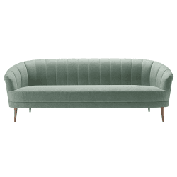 Image showing the Harper, 3 Seater Sofa, Sage, Sage product.